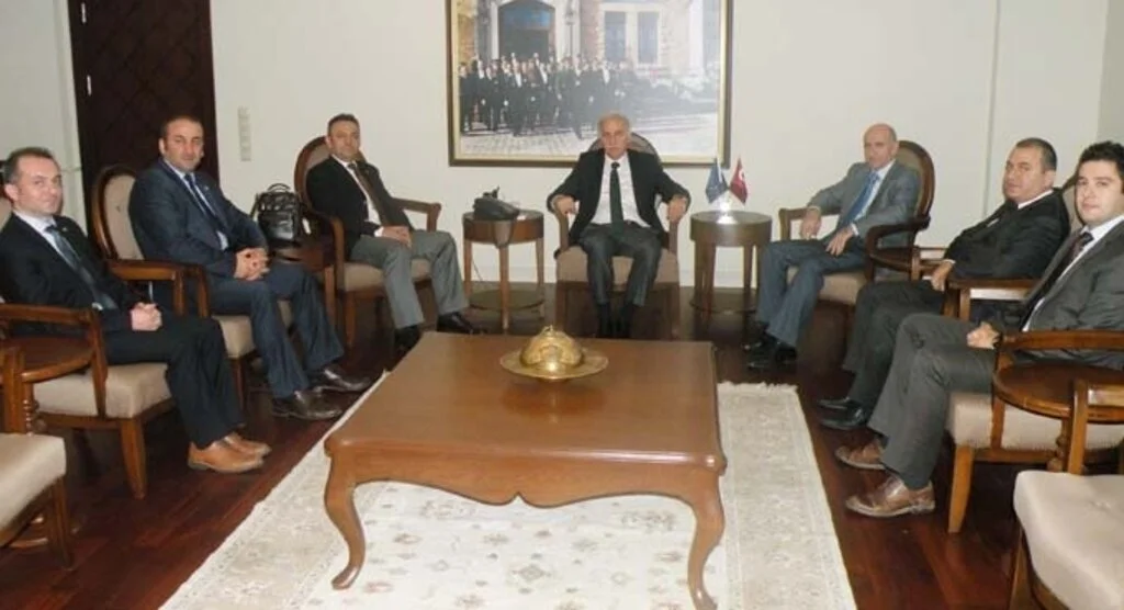 MMO Samsun Şube Yönetiminden Vali Şahin'e ziyaret
