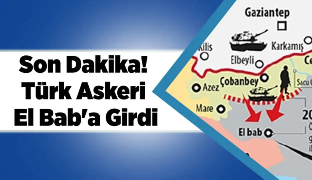 Türk askeri El Bab'a girdi