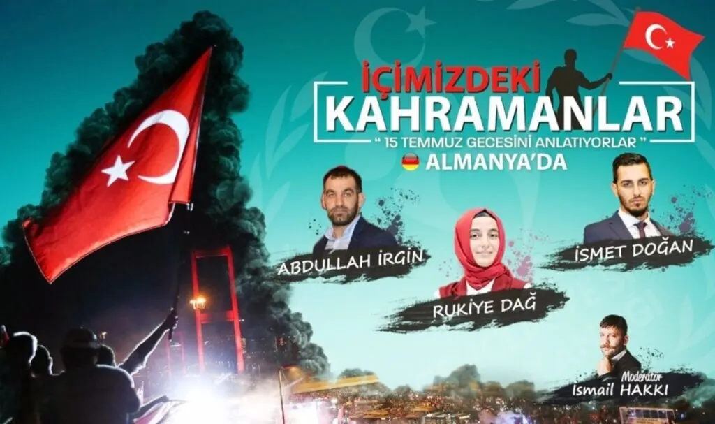 15 Temmuz Kahramanları Almanya'ya çıkarma yapacak!