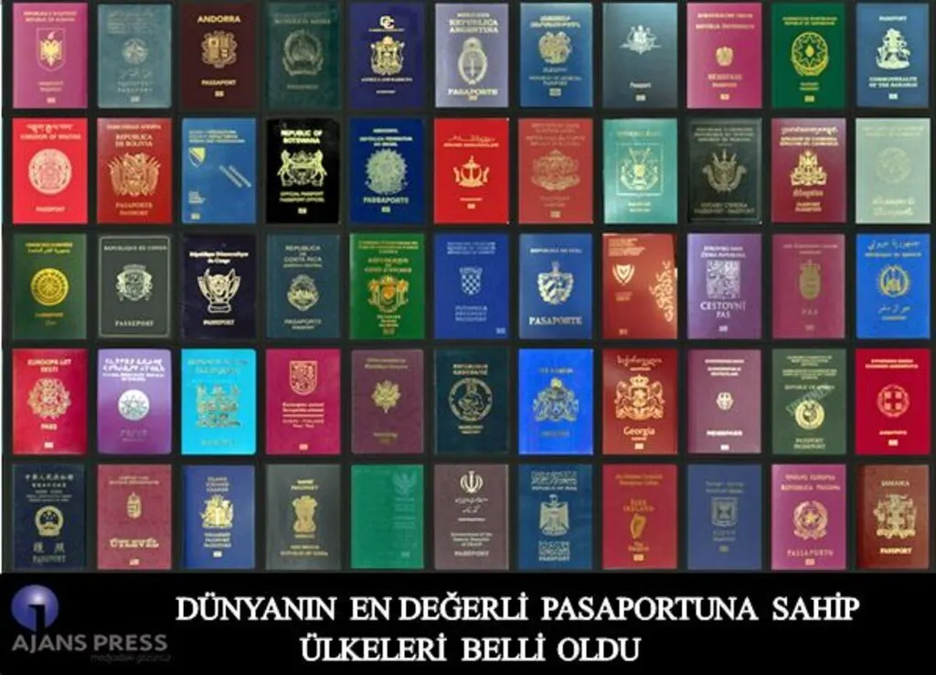 Dünyanın en değerli pasaportları sıralamasında Türkiye 44. oldu!