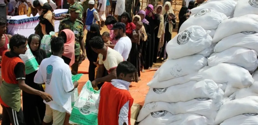 Hüdayi Vakfı’nın Yardımları Arakan’a Ulaştı