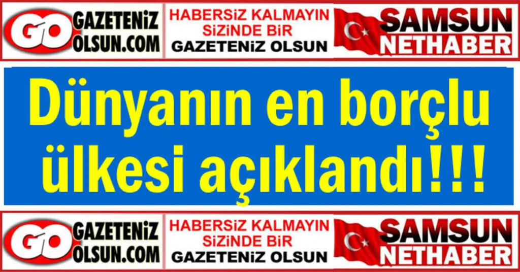 Dünyanın en borçlu ülkesi hangisi?