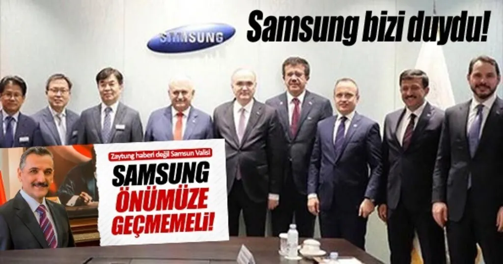 Samsung’dan Samsun'a Selam Var!
