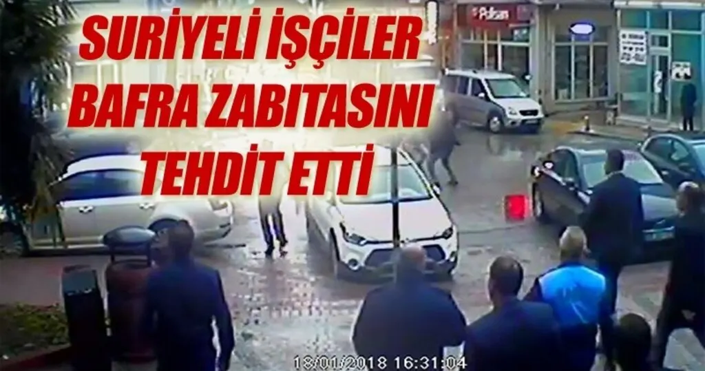 Suriyeli işçilerden Bafra'da çirkin saldırı 
