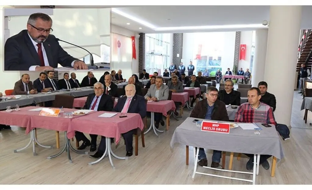 Bafra Belediyesi Kasım ayı meclis toplantısı yapıldı