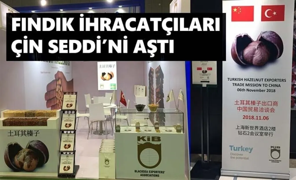 Fındık İhracatçıları Çin Fuarında