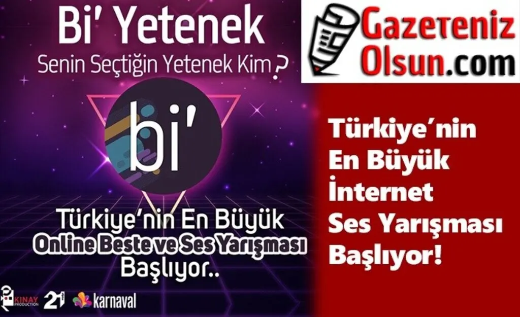 Bi yetenek yarışması hakkında açıklama yapıldı!