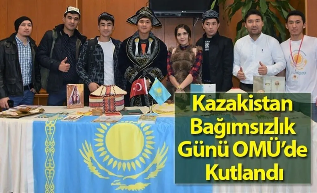 Kazakistan Bağımsızlık Günü Samsun'da Kutlandı