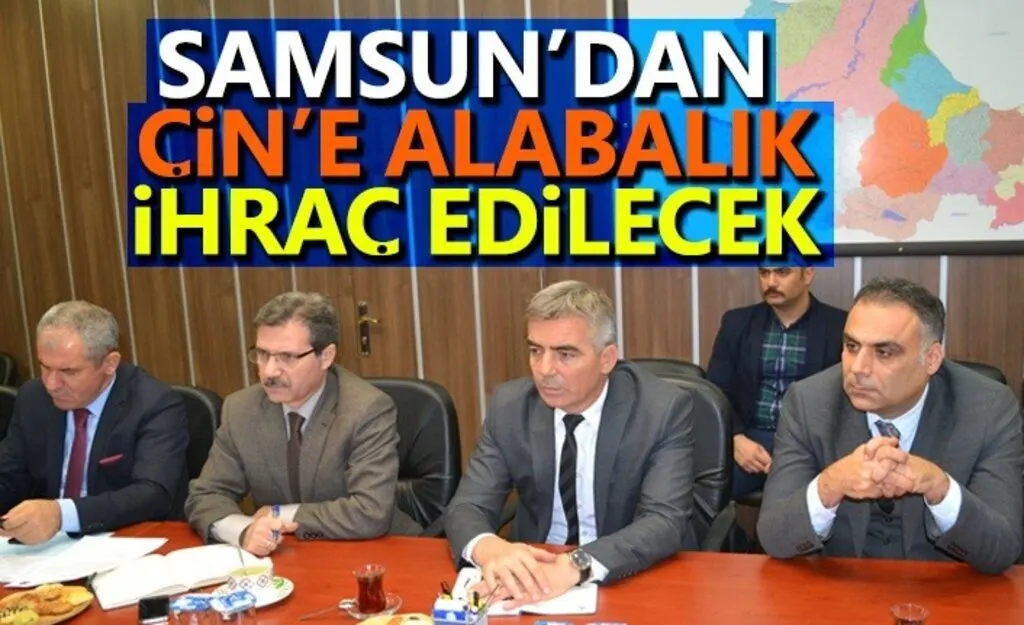 Samsun'dan Çin'e Alabalık İhraç Edilecek