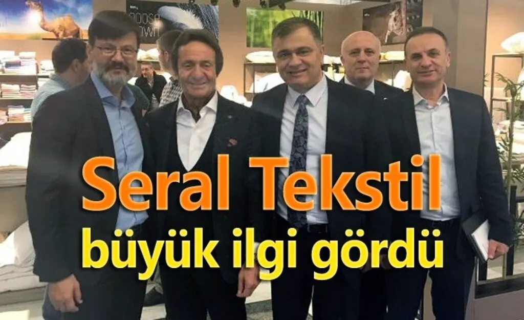Seral Tekstile Frankfurt Heimtextil Fuarı'nda büyük ilgi