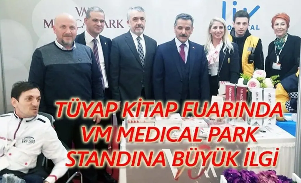 VM Medical Park Samsun Hastanesi TÜYAP Kitap Fuarı'nda