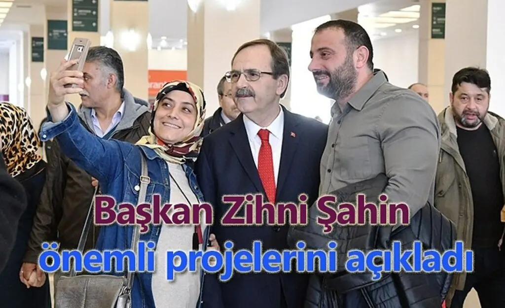 Zihni Şahin Atakumluları ilgilendiren projelerinin bir kaçını açıkladı