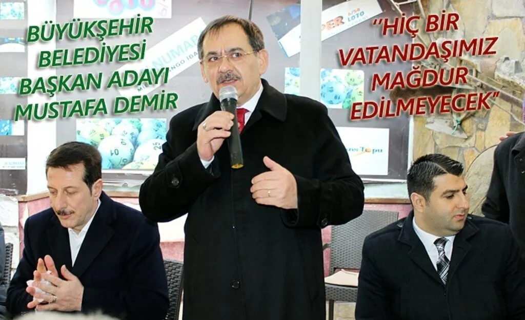 Mustafa Demir: Kentsel Dönüşüm ile daha yaşanabilir alanlar oluşturacağız