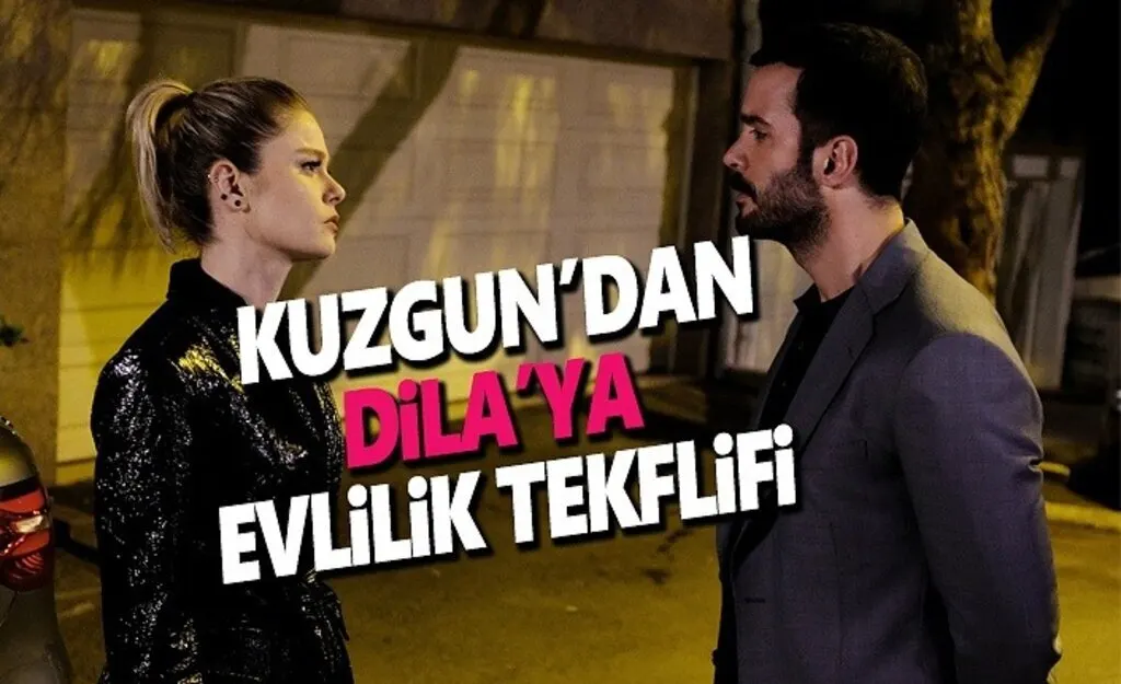 Kuzgun Dilaya Evlenme Teklifi Etti
