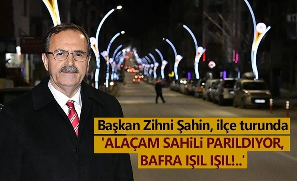 Zihni Şahin: Hizmet yarışı hız kesmeden devam