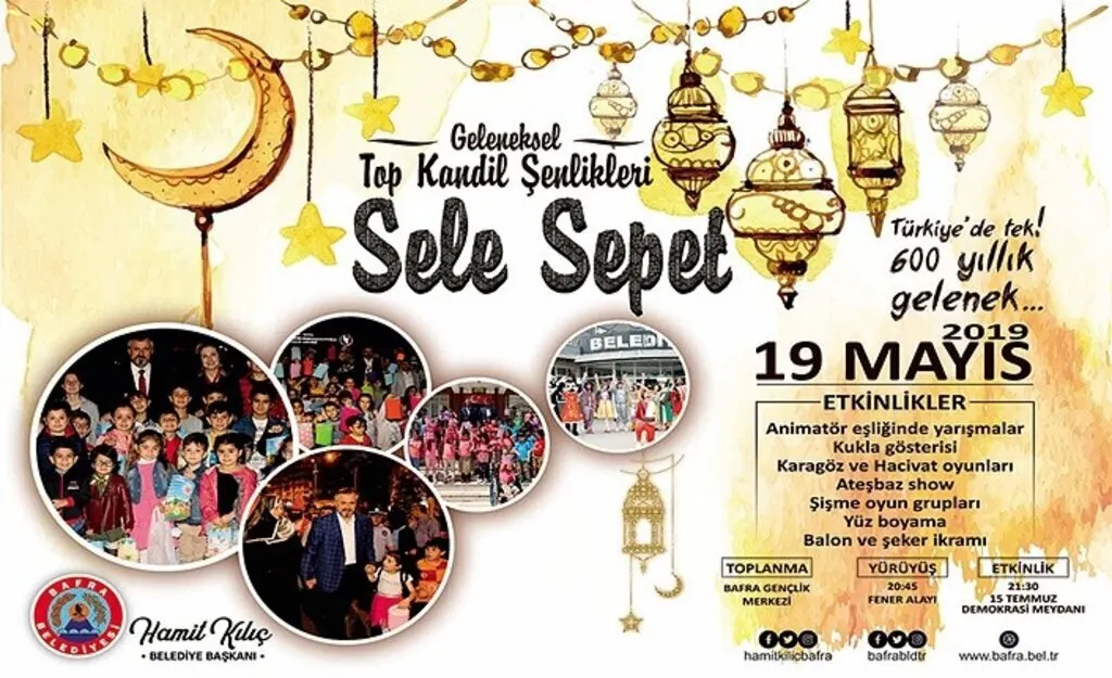 Sele Sepet Top Kandil etkinlikleri hazırlıkları tamam