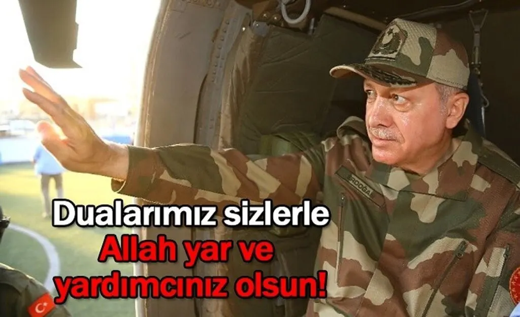 Cumhurbaşkanı Erdoğan'dan Mehmetçiğe Mesaj