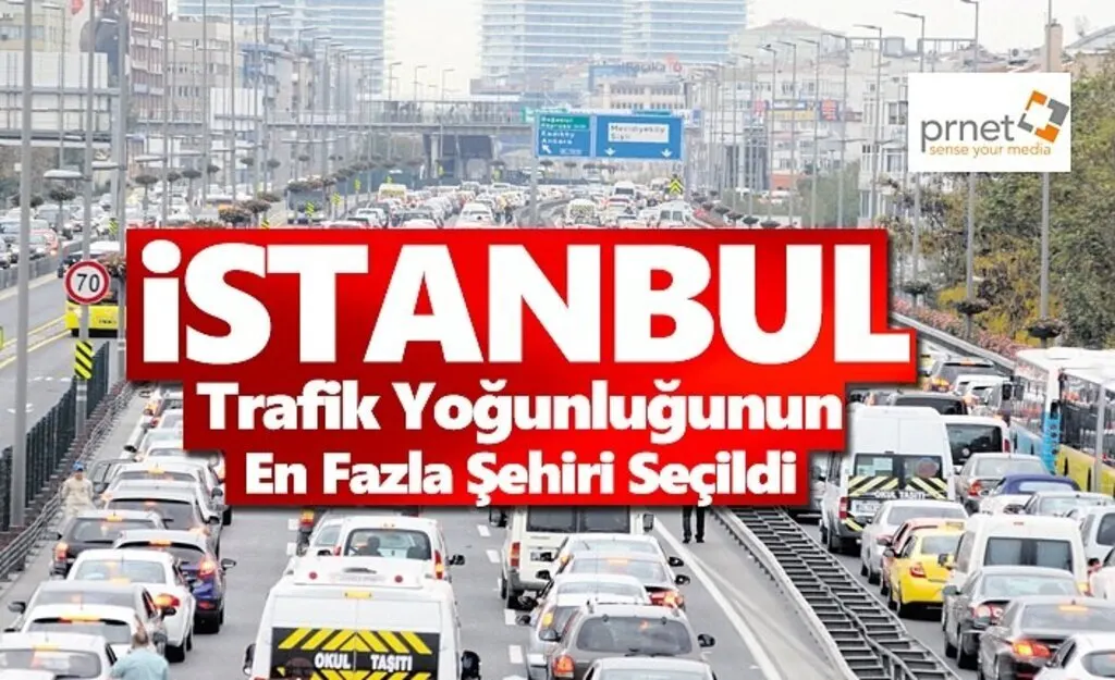 İstanbul Trafik Yoğunluğunun En Fazla Yaşandığı Şehir Oldu