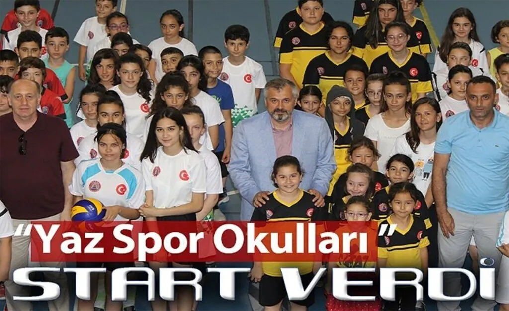 Bafra Belediyesi yaz spor okullarına coşkulu açılış