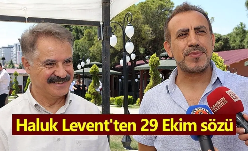 Haluk Levent Atakum'da konser sözü verdi!