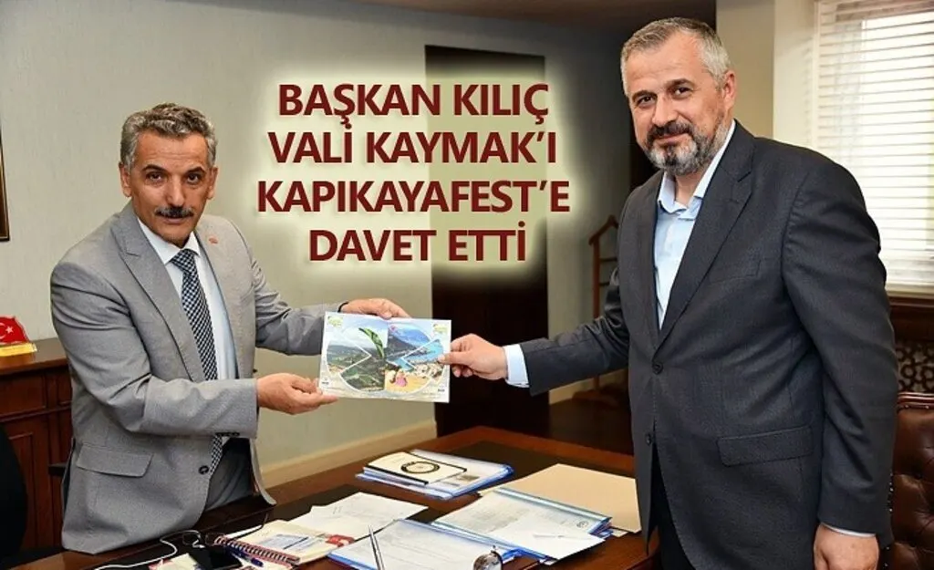 Vali Kaymak'a Kapıkayafest daveti!