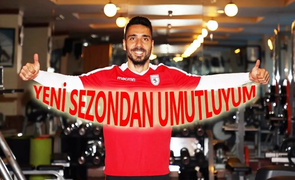 Samsunsporlu Yılmaz Özeren yeni sezondan umutlu