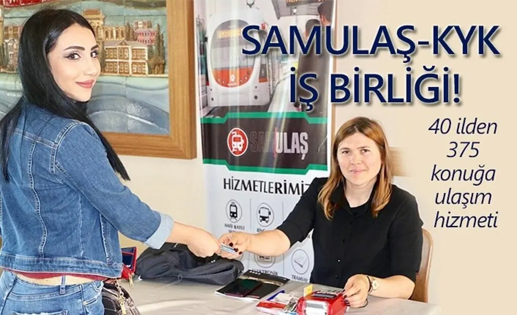 SAMULAŞ'tan 40 ilden 375 konuğa ulaşım hizmeti