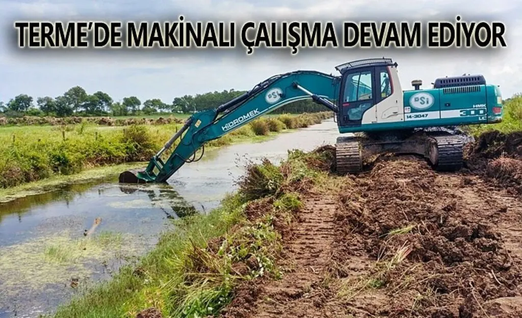 Terme'de selin açtığı yaralar sarılıyor