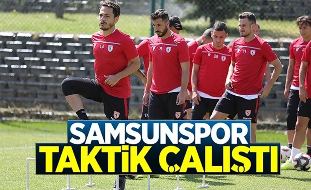Samsunspor Taktik Çalıştı