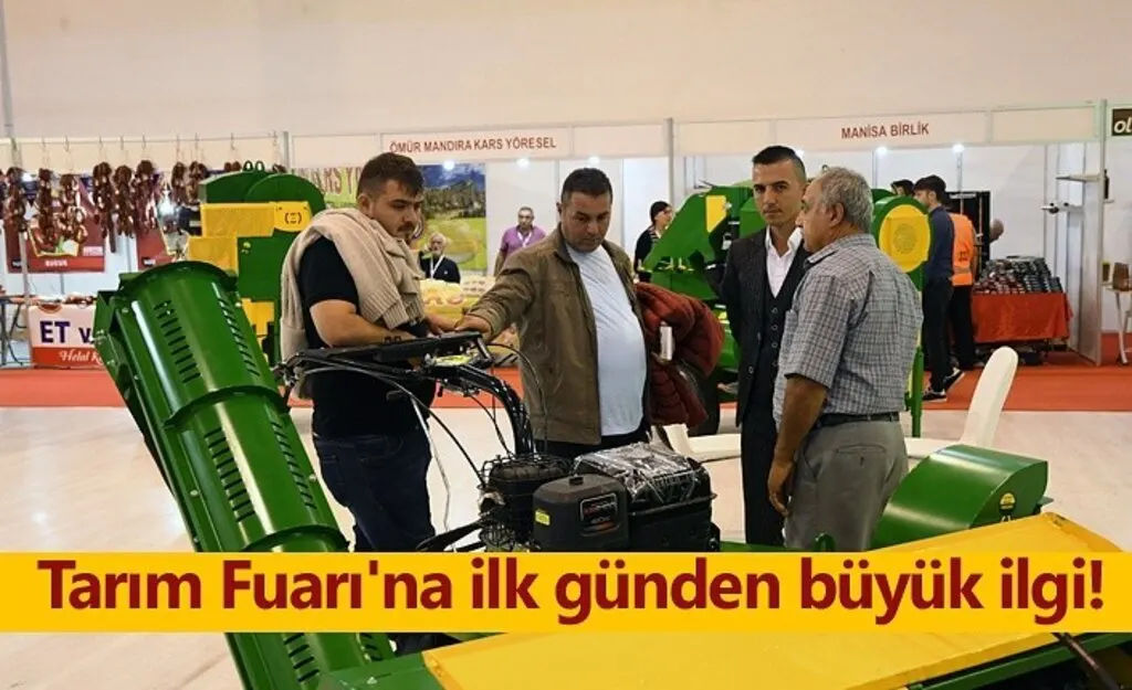 Tarım Fuarı'na ilk günden büyük ilgi!