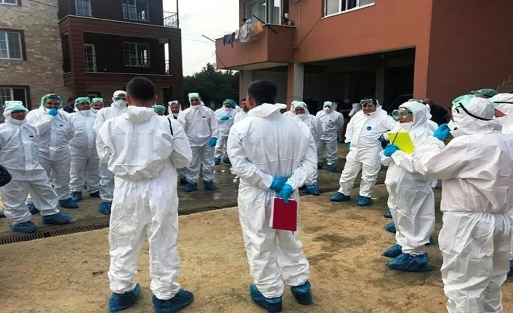 Samsun'da şarbon tatbikatı gerçekleştirildi!