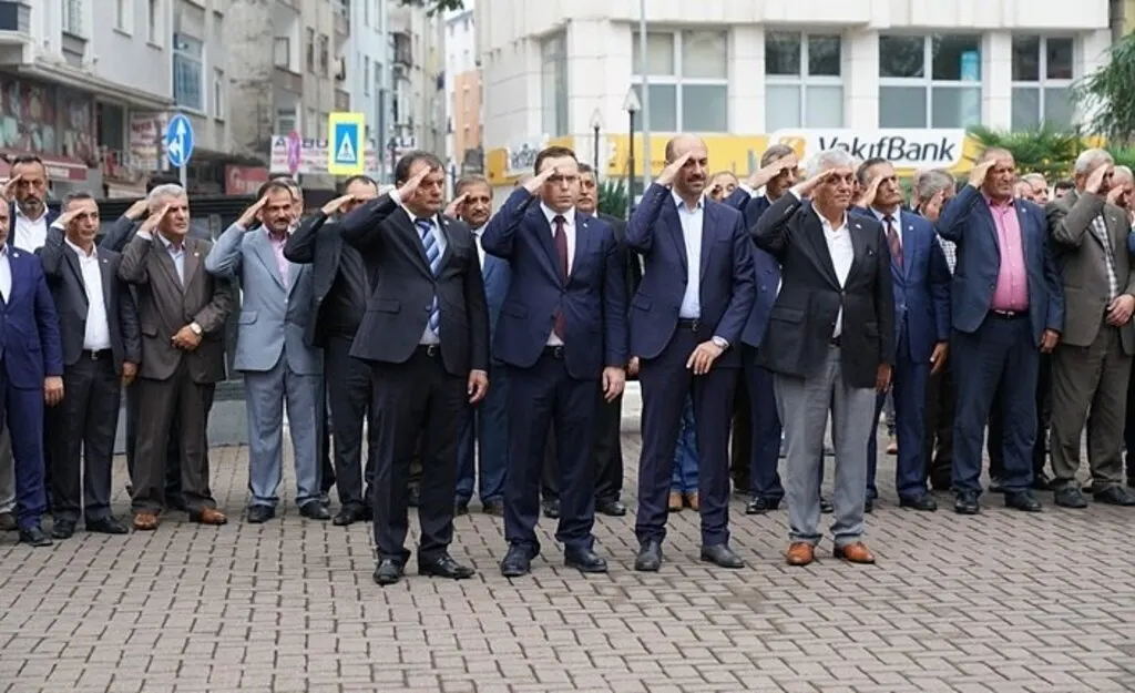 Terme'de muhtarlar günü kutlaması
