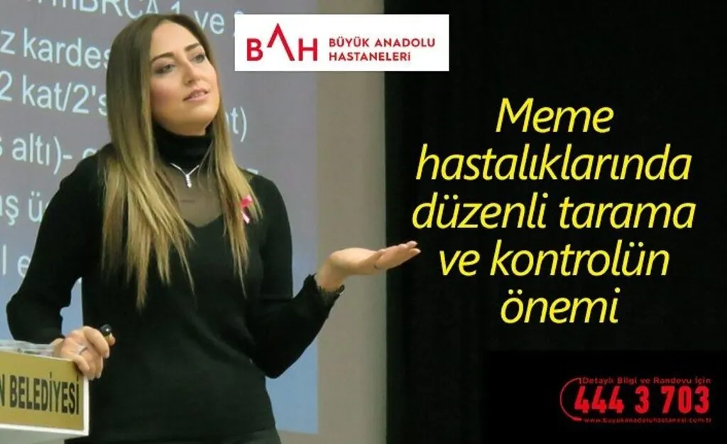 Meme hastalıklarında düzenli tarama ve kontrolün önemi