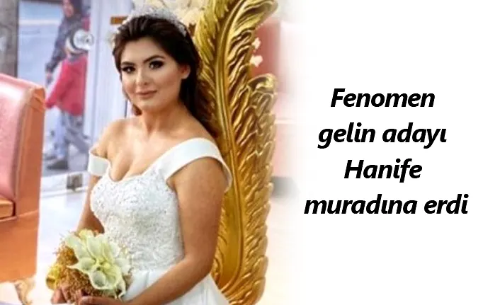 Hanife Gürdal sevgilisi Kemal Ayvaz ile evlendi