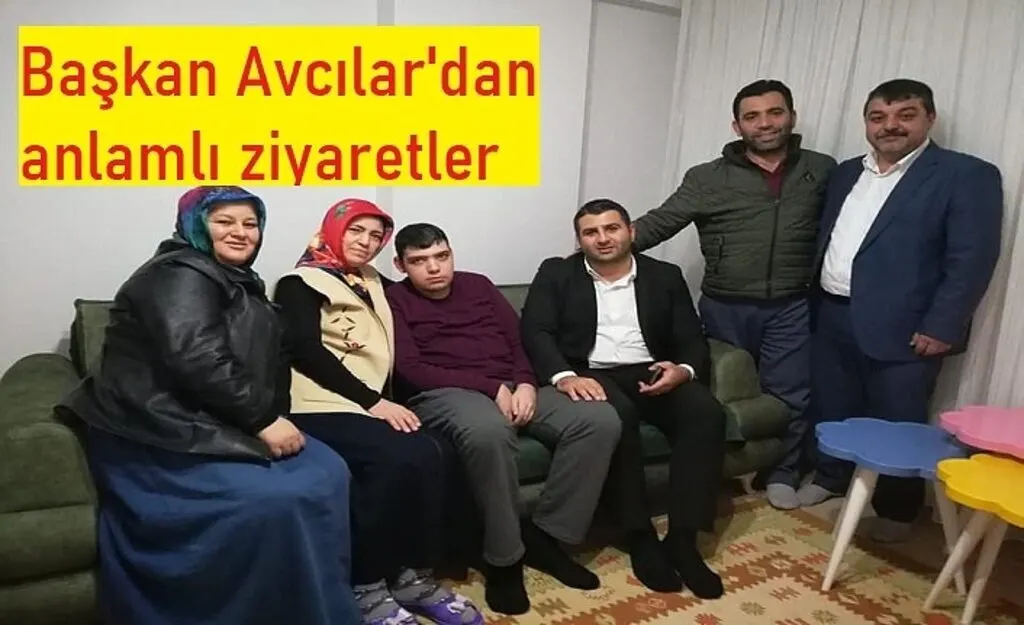 Başkan Avcılar'dan engelliler gününde anlamlı ziyaretler