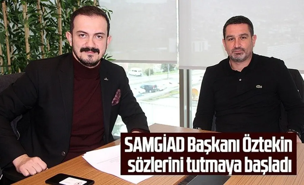 SAMGİAD’dan Samsunspor’a büyük destek