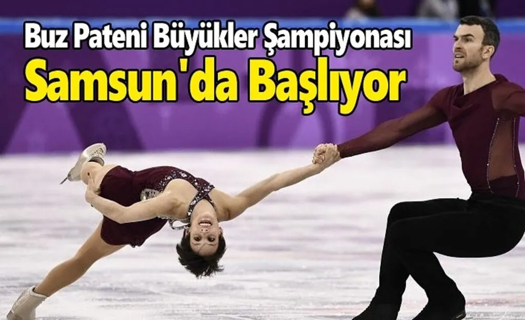 Türkiye Artistik Buz Pateni Büyükler Şampiyonası Samsun'da Başlıyor
