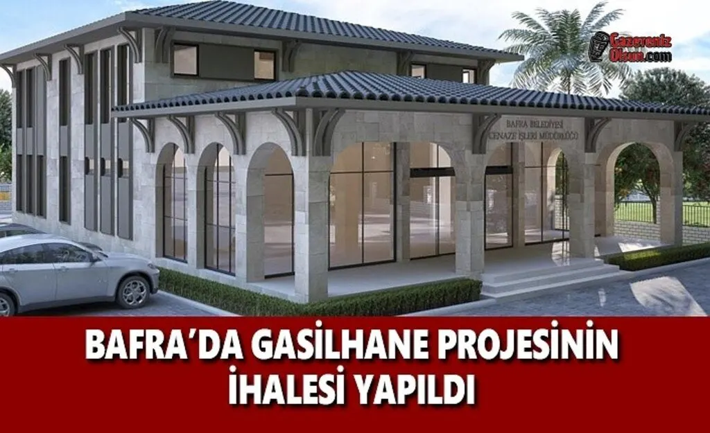 Bafra'da Gasilhane Projesinin İhalesi Yapıldı
