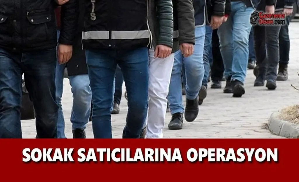 Sokak Satıcılarına Operasyon