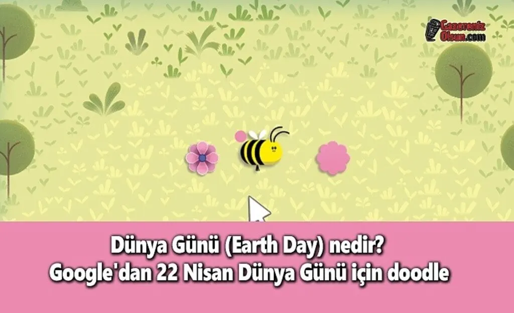 Dünya Günü (Earth Day) nedir?  Google'dan 22 Nisan Dünya Günü için doodle