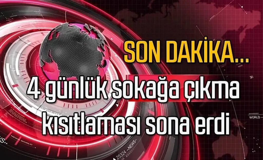 Ramazan Bayramı 4 günlük sokağa çıkma kısıtlaması sona erdi