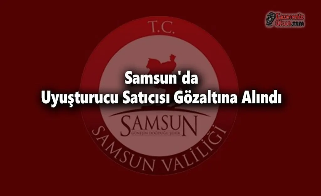 Samsun'da Uyuşturucu Satıcısı Gözaltına Alındı