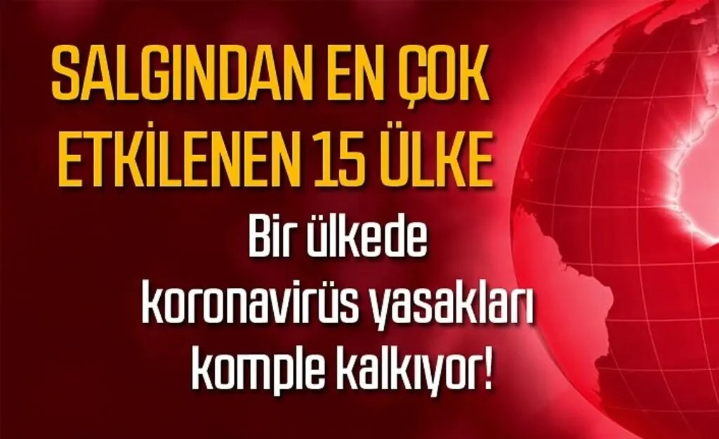 Bir ülkede koronavirüs yasakları komple kalkıyor!