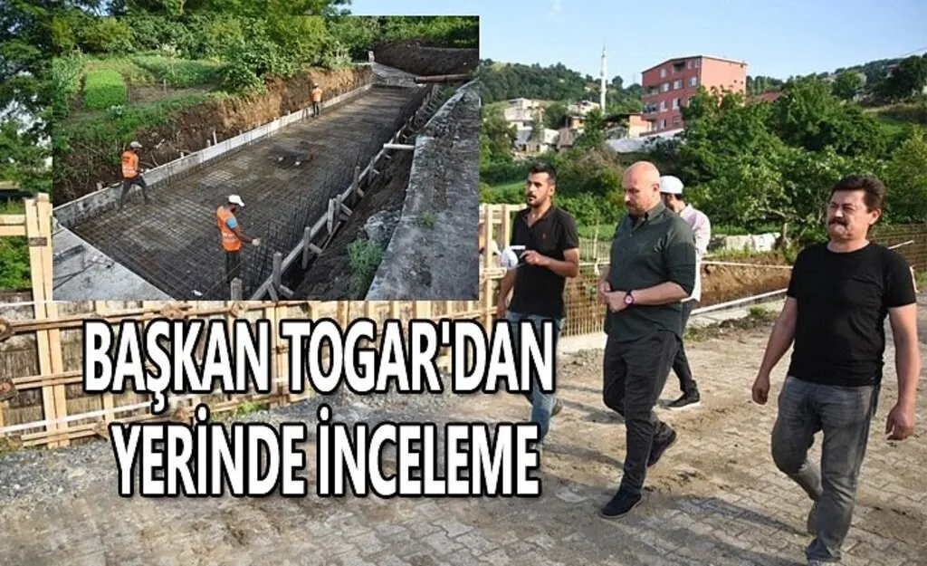 Tekkeköy Şabanoğlu Deresi'ne taşkın önlemi - Samsun Haber