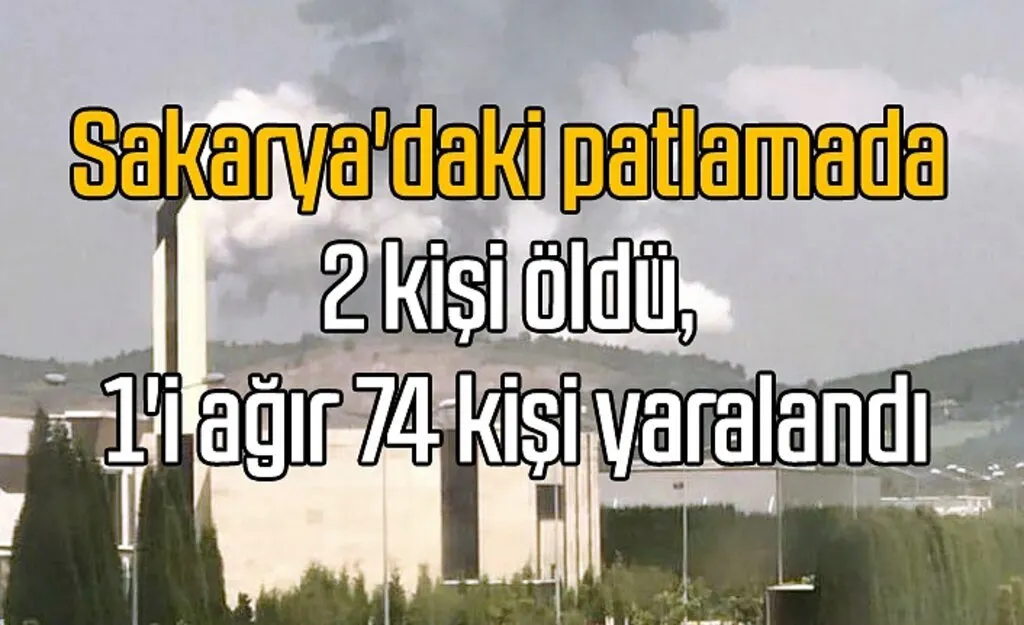 Cumhurbaşkanı Erdoğan'dan Sakarya'daki patlamaya ilişkin açıklama