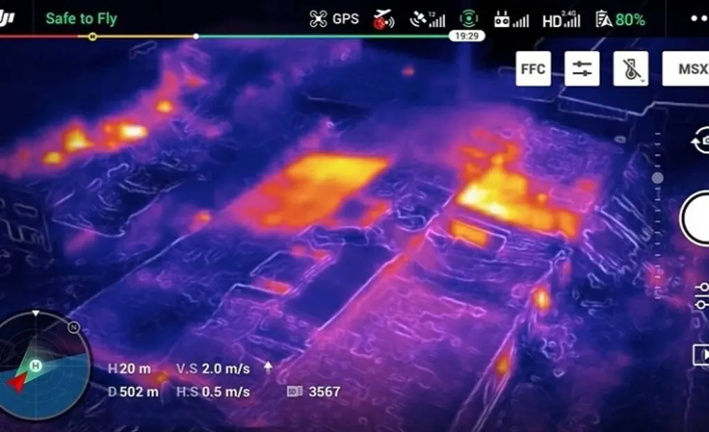 Termal Dronlar Orman Yangınlarının Kontrolünde Büyük Rol Oynuyor