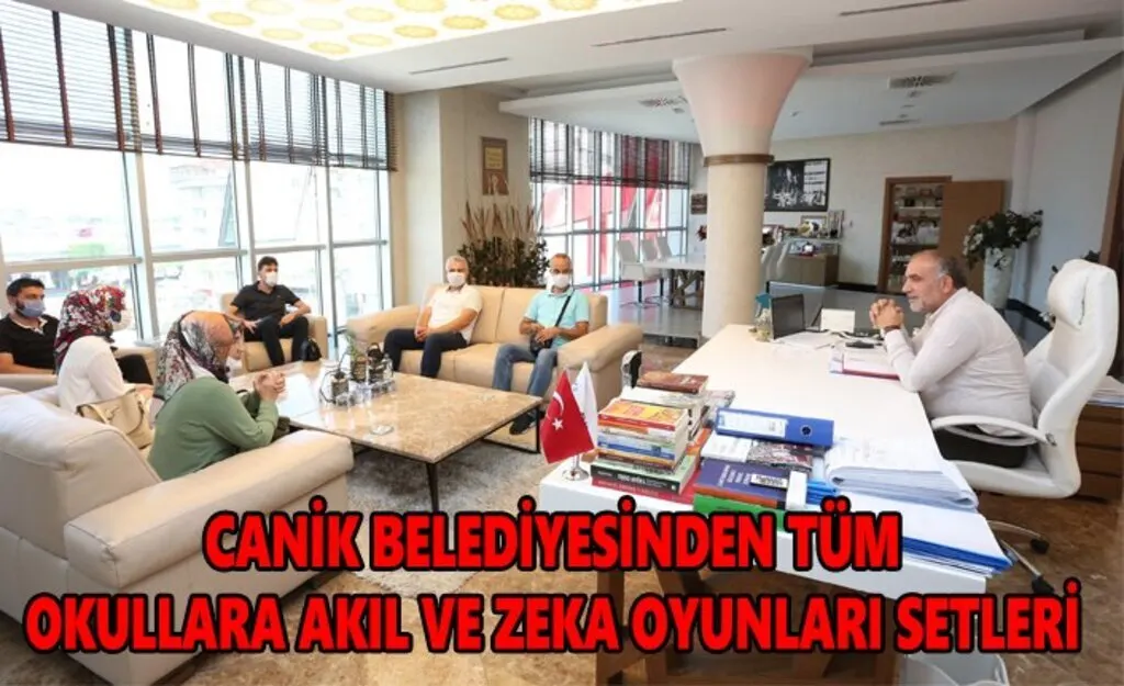Canik Belediyesi tüm okullara akıl ve zeka oyunları setleri verecek