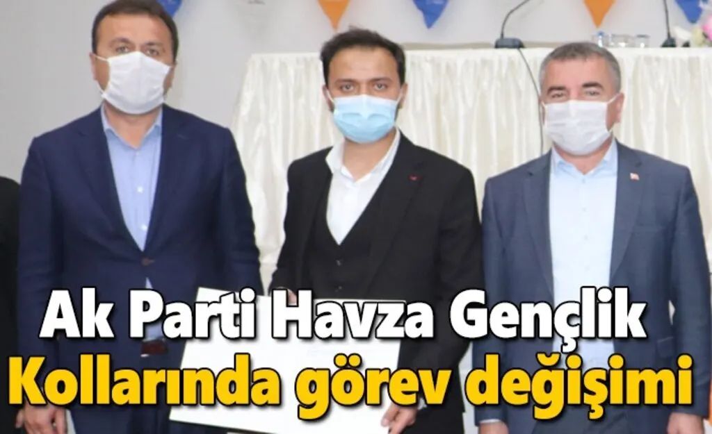 Ak Parti Havza Gençlik Kollarında görev değişimi