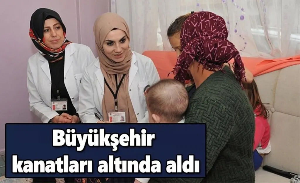 Büyükşehir kanatları altında aldı