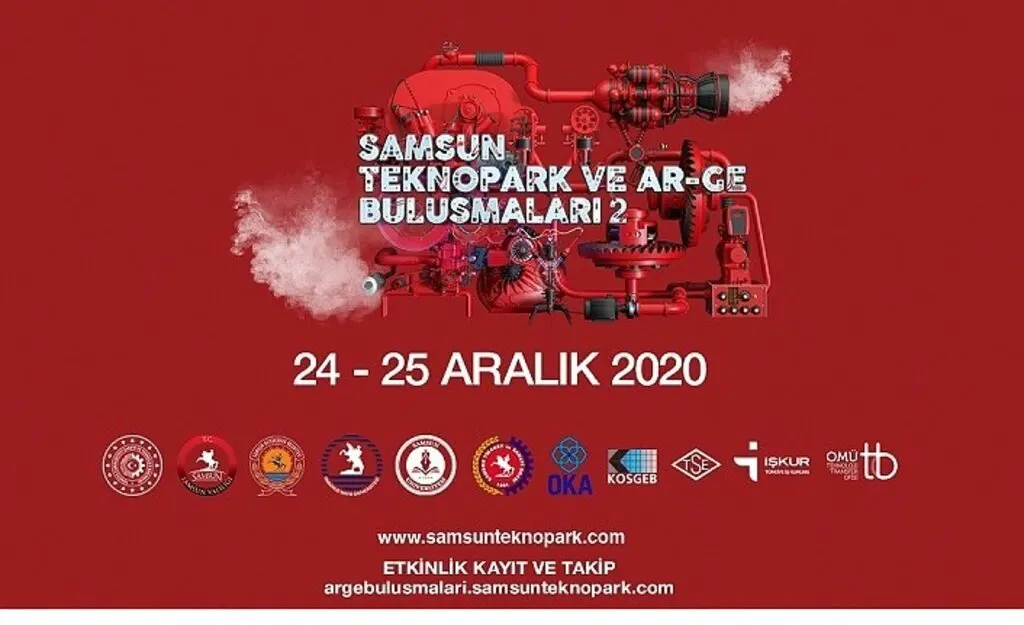 Samsun Teknopark ve Ar-Ge Buluşmaları 2. Çevrimiçi Etkinliği yapılacak